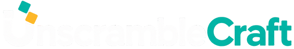 UnscrambleCraft Logo